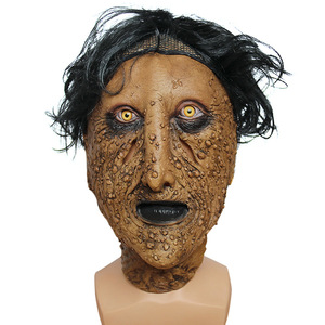 Máscara Facial de Látex TIANHONG, Talla Única, Accesorio de Disfraz de Halloween, Máscara para la Cabeza para Fiestas - Product Image 1