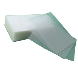 Şeffaf Film sıcak laminasyon torbalar Hologram plastik laminasyon levhaları
