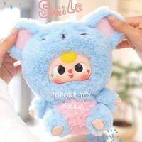 Boîte Mystère Officielle de Peluches Bébé Thème Zodiaque Chinois - Grande Taille 21cm, Lot de 6 Boîtes Scellées, Boîte Mystère Originale en Stock