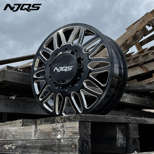 Jantes forgées NJQS 8x6.5 8x165.1 8x170 8x180 8x200 8x210 10x225 22 24 26 pouces, double roue arrière, 8 ou 10 trous pour Chevrolet et GMC RA - Product Image 6
