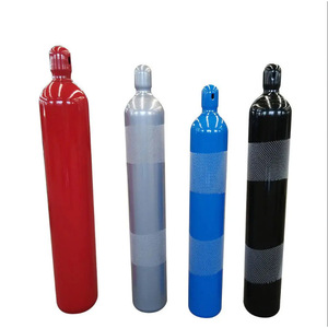 Cilindros de oxígeno de 10L, 40L, 50L, cilindros de helio, cilindros de dióxido de carbono, válvulas QF-2, con reductores de presión con carrito. - Product Image 2