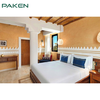 Solución Integral de Mobiliario para Hostelería en Dubái, Mobiliario para Proyectos Hoteleros de Lujo, Mobiliario para Dormitorio con Cama King Size para Hotel de 5 Estrellas