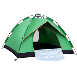 Imperméable extérieur 2-4 personnes plage 2 couches famille <span class=keywords><strong>Camping</strong></span> Pop up tente voiture <span class=keywords><strong>Protection</strong></span> couverture - Product Image 2
