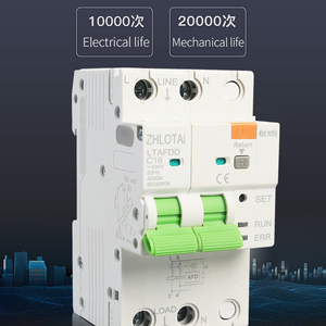 LTAFDD C16 ซีรีส์ RCBO 2P/4P 16A-63A 6kA/10kA ทองแดง PA66 เบรกเกอร์กระแสไฟตกค้าง ป้องกันไฟรั่ว ป้องกันโอเวอร์โหลด ป้องกันไฟฟ้าลัดวงจร - Product Image 3