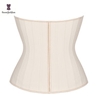 Corset amincissant en latex avec fermeture éclair et clips, taille 12 pouces, marque privée, avec logo personnalisé