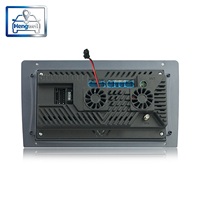 Radio estéreo universal 2 DIN de 9 pulgadas con unidad principal Android de 4+4 núcleos, GPS, amplificador, Carplay, Android Auto, 2 ventiladores y reproductor de DVD para coche