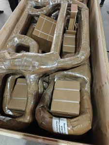 Protection anti-cerfs pour camions semi-remorques Freightliner <span class=keywords><strong>Cascadia</strong></span> 2020 à 2025 avec support, en acier inoxydable et caoutchouc, compatible Kenworth 2022 - Product Image 4