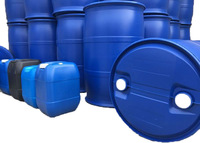Máquina de moldeo por soplado por extrusión continua para tambor de plástico HDPE de 55 galones
