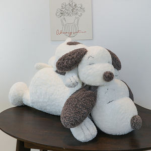 OEM/ODM toptancı özel hayvan yavru oyuncaklar uzun kulak yalan köpek dev peluş yastık özel oyuncaklar ofis ev stres giderici için - Product Image 6