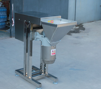 Commerciële roestvrijstalen motor aangedreven 380V 3KW fruit- en groentepureemachine multifunctionele chilipeper- en knoflookpasta machine