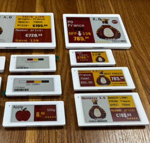 Etiqueta Electrónica Inteligente para Sección de Bolsos de Diseño en Supermercados, Pantalla Digital E-Ink, 2.13-10.2 Pulgadas, 4 Colores, Kit de Demostración ESL - Product Image 1