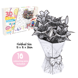 Blocchi Puzzle <span class=keywords><strong>3D</strong></span> Creativi Fai-da-Te all'Ingrosso, Gioco Educativo Artistico e Artigianale per Bambini - Materiale Cartaceo, Giocattolo Cartoon - Product Image 5