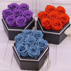 กล่องประดับรูป<span class=keywords><strong>ดอก</strong></span>กุหลาบ7กล่องเก็บดอกกุหลาบที่เก็บรักษาไว้เป็นนิรันดร์สำหรับงานแต่งงานวาเลนไทน์สำเร็จการศึกษาอีสเตอร์ - Product Image 6