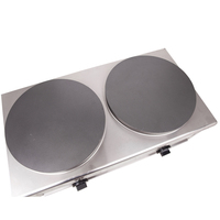 Machine de fabrication de crêpes et de crêpes électrique à gaz commercial à vendre