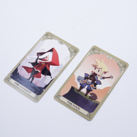 78 jeux de tarot en gros, cartes d'oracle en cristal anglaises, jeu de divination, jeu de société, tarot de sorcière, 300 styles avec guide