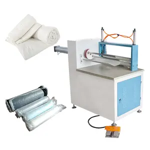 Automation Comforter Packing Pillow Packaging Machine Rolled Mattress