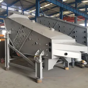 High efficiency mining vibrating screen supplier industrial vibration motor screen for crusher