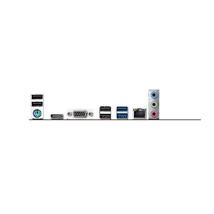 Carte mère Micro-ATX H510M LGA1200 (Intel 11e/10e génération) (PCIe 4.0, M.2 1Gb LAN, DP, D-Sub, USB 3.2 Gen 1, connecteur COM H510M LGA12 - Product Image 2