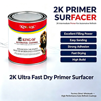 801R-TK 2K Mastic de remplissage extra rapide, bonne capacité de remplissage et ponçage facile, bonne performance anticorrosion, bonne adhérence au métal, peinture ancienne.