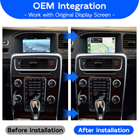 Module décodeur d'interface sans fil OEM Apple CarPlay Android Auto pour Volvo S60 V40 XC60 V60 XC90 S90 V90 XC40