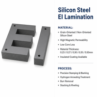 Harga Grosir Laminasi EI Fasa Tunggal Ketebalan 0.35mm 0.5mm untuk Inti Transformator Inti Baja Silikon CRNGO