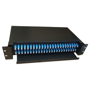 อุปกรณ์ไฟเบอร์ออปติก 16 32 48 คอร์ กล่องกระจายไฟเบอร์ออปติก Ftth - Product Image 4