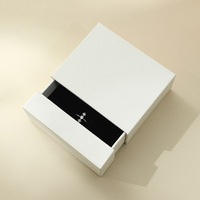 Boîte à bijoux imperméable réutilisable et écologique, boîte d'emballage pour bracelet avec logo personnalisé, magnétique