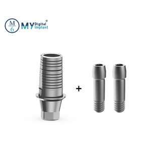 Base de Titanio Compatible con M6 DIO con Biblioteca 3Shape <span class=keywords><strong>EXOCAD</strong></span> Gratuita - Product Image 1