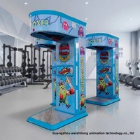 Wzl Anpassbarer Arcade-Boxkraft-Tester Kommerzieller Krafttrainer Dragon Fist Boxmaschine Spielkonsole für Kinder