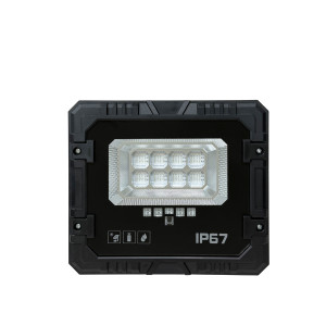 Projecteur LED solaire 60W IP65 Lumière du jour 5000K COB Corps en aluminium Montage en surface Éclairage extérieur de jardin Certifié CE Télécommande - Product Image 3