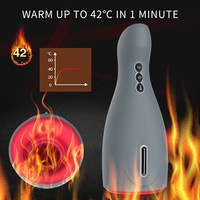 TMM Custom 5 modes de succion 6 modes de vibration Chauffage électrique Masturbateurs masculins Jouet sexuel Vibration Produit pour adultes pour hommes