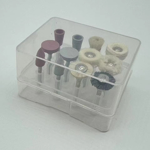 Kit lucidatrice per utensili dentali da 12 pz/scatola per Kit compositi dentali a bassa velocità per odontoiatria porcellane/lucidatura denti naturali - Product Image 3