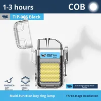 Mini projecteur extérieur en ABS, capacité 150, COB, grande puissance, fonction allume-cigare, lampe de travail portable, utilisation en camping et en cas d'urgence