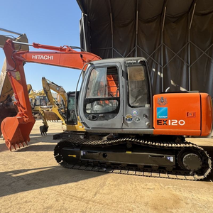 Excavadora Hitachi EX120 Usada de Alto Rendimiento y Estabilidad, Precio Bajo con Descuento en Venta - Product Image 4