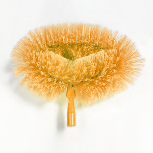 耐久性のある天井ファンダスター伸縮ポールハード毛ロングハンドルクモの巣ダスタークモの巣ブラシクリーニングブラシプラスチック - Product Image 2