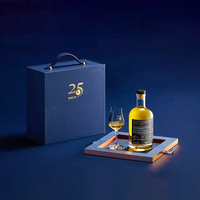 Boîte-cadeau d'alcool LOGO personnalisée en usine 53% boîte d'emballage d'alcool saveur Maotai vin vin boîte à vin haut de gamme Carton vide