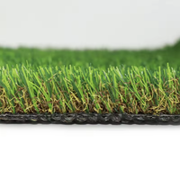 Gazon artificiel haute densité, durable, imperméable, ignifuge, écologique, recyclable, 40 mm/10 mm, pour intérieur, sport, jardin, doux