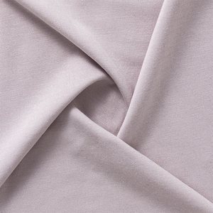 Tissu léger tricoté extensible teint de haute qualité 87% Modal 80S 13% Spandex 140g/m 160CM Jersey pour vêtements de nuit et sous-vêtements - Product Image 1