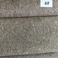 Home Deco Lin Tissu Rideau Faux Lin Tissu Polyester Tissu Lin Look