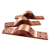 Shunts laminés flexibles en feuille de cuivre, pièces détachées pour pistolet de soudage par points, shunt laminé pour machine de soudage par résistance