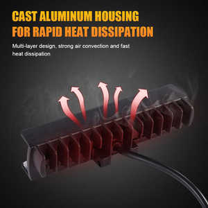 11W <span class=keywords><strong>LED</strong></span> Đèn Sương Mù Tự Động Hệ Thống Chiếu Sáng Với Tại Chỗ Lũ Combo Chùm Cho Off-Road Bumper Lái Xe Sương Mù Ánh Sáng Thanh Điều Kiện Mới - Product Image 5