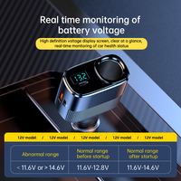 Pengisi Daya Mobil 4 Port 145W PD45W QC3.0 USB C Adaptor Pengisian Cepat dengan Soket Pemantik Rokok 12V-24V Grosir OEM Pengisi Daya Mobil