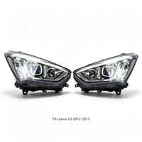 Phares LED de rechange à double lentille de projecteur, feux de jour, Plug & Play, 4000 lm, garantie 1 an, éclairage automobile