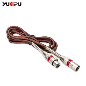 XLR Male Female Audio Cable Mixing Amplifier Flat Male to Busbar Microphone Speaker HiFi