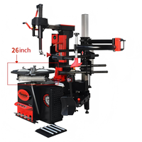 Nouvelle arrivée - Machine à changer les pneus automatique Runche TC-913 12-26 pouces avec double bras d'assistance pour pneus de voiture