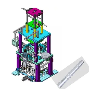 Asia Aluminum Alloy Low Pressure Parts Die Casting Process machine