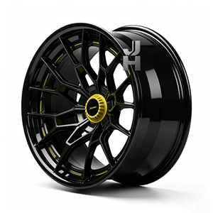 ล้อขนาด 18 19 20 22 นิ้ว 6061-T6 แบบ 1 หรือ 2 ชิ้น 5x114.3 ล้อฟอร์จสีดำซาติน สำหรับล้อ ZR1 Z06 C8 CL2-M70 - Product Image 2