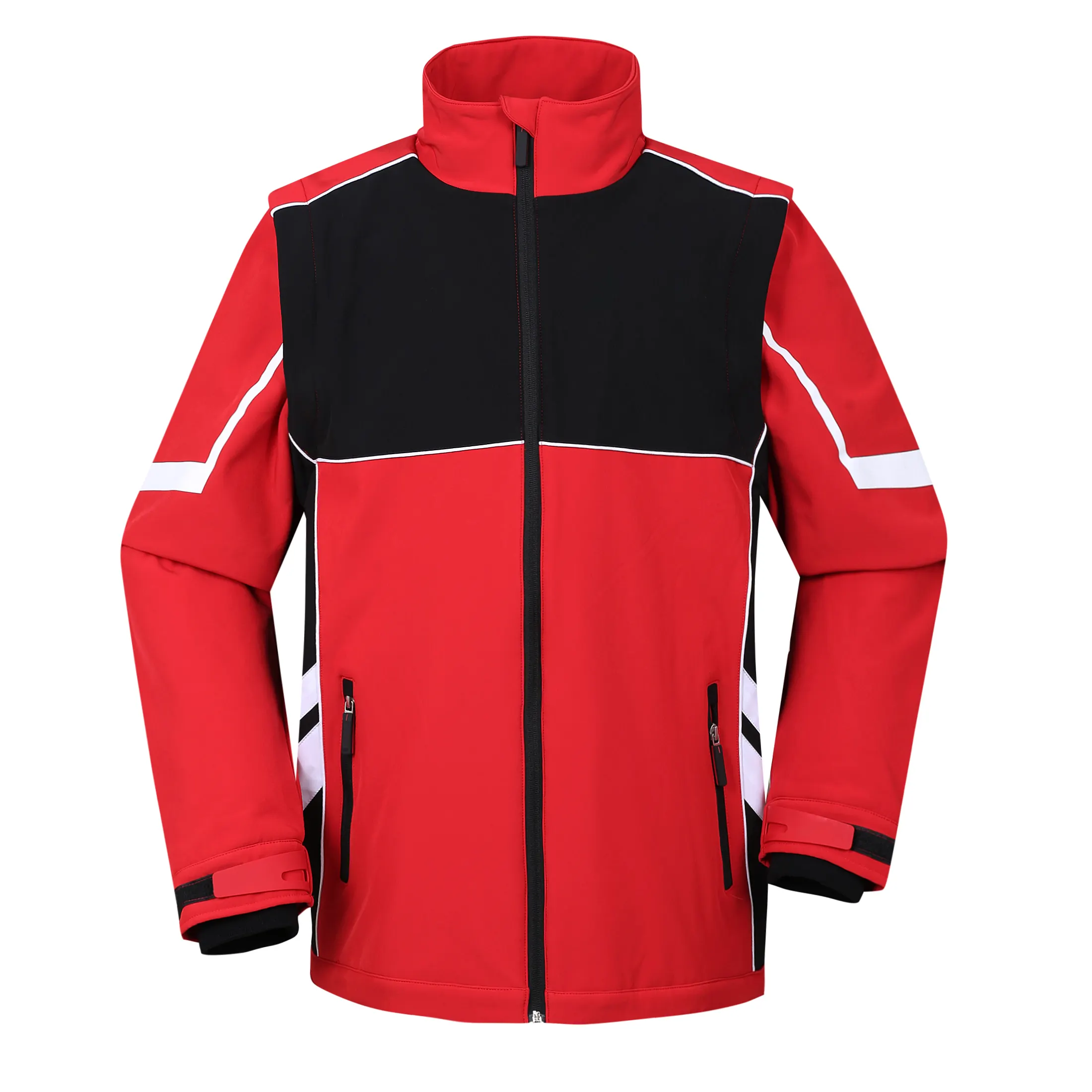 Arbeiter tragen werbe racing team corporate Wind regen motorrad softshell-jacke