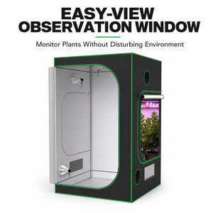 Kit <span class=keywords><strong>de</strong></span> tente <span class=keywords><strong>de</strong></span> <span class=keywords><strong>culture</strong></span> pour plantes horticoles d'intérieur Boîte complète <span class=keywords><strong>de</strong></span> jardinage avec lumières LED Serre <span class=keywords><strong>de</strong></span> jardin - Product Image 4
