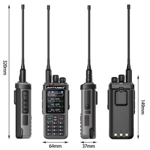 Uv 98 cộng với 10 Wát dài phạm vi cầm tay tất cả các ban nhạc DMR Tier II noaa aes256 xách tay hai cách phát thanh Walkie Talkie thu phát - Product Image 3